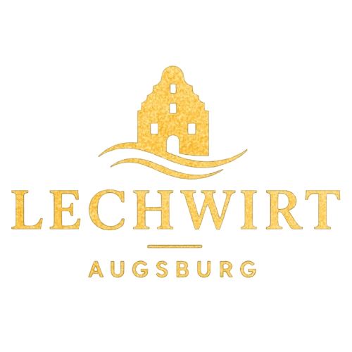 Lechwirt Augsburg - Gold Logo